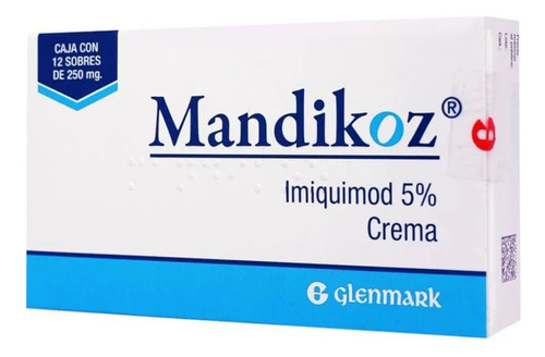 Mandikoz Imiquimod 5% Crema Caja Con 12 Sobres