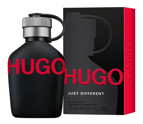 Hugo Just Different 75ml Masculino + Amostra De Brinde