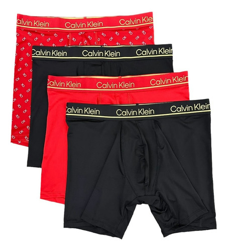 Boxers Calvin Klein 4 Pack Brief De Microfibra - Original 