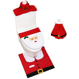 Conjunto De Baño De Navidad, Mejora De 5 Piezas Asient...