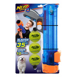 Brinquedo Para Cães Nerf Dog Tennis Ball Blaster