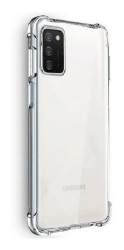 Funda Reforzada Antigolpe Para Samsung A02s + Vidrio Templad