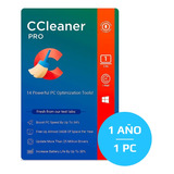 Ccleaner Professional (pc) | 1 Dispositivo | 1 Año | Clave