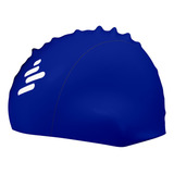 Gorra De Natación Oka Protección Y Resistente Al Agua Color Azul Rey Diseño De La Tela Liso Talla Unitalla