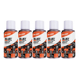 5 Pack - Lubricante Limpiador Silimex Silijet E-plus 170 Ml