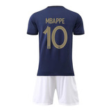 Camiseta Francesa Nº 10 Del Equipo Nacional Mbappe Benzema 2