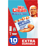 Esponja Limpiadora Mr. Clean, Extra Duradera, 10 Unidades