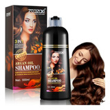 Shampoo Colorante Yuolita Para Hombres Y Mujeres, Cubre Cana