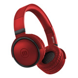 Auriculares Gamer Vincha Maxell Hp-btb52 Rojo