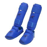 Caneleiras | Mma Leg Guards Para Kickboxing Muay Link Azul L