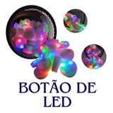 Botão De Led Para Artesanato Efeite - 10 Peças