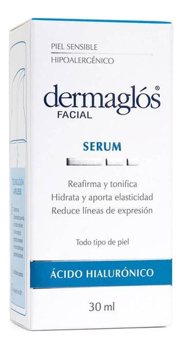 Dermaglós Facial Sérum Ácido Hialurónico Antiedad Ttp X 30ml