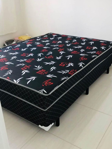 Cama Box Conjugada Casal - Semi Ortopédica 