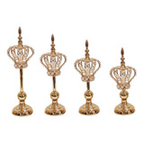 Candelabros Para Velas Con Caireles X4 Unid - Sheshu Home