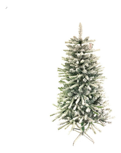 Árvore De Natal Moscou Nevada 1,50m Pinheiro 518 Galhos