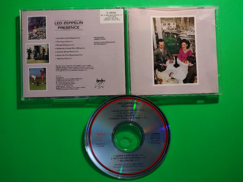 Led Zeppelin - Presence (cd Álbum, 1988, E U A)