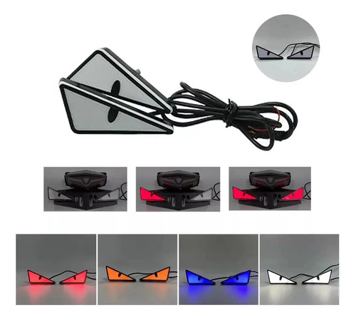 2pz Luces Led Motocicleta Direccionales Ojos Diabólico Dise | MercadoLibre