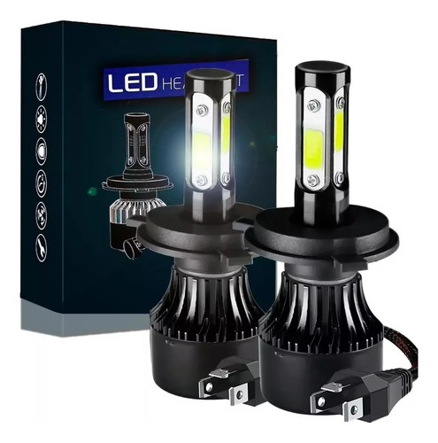 Kit Led De Faros Delanteros H4 De 4 Lados Tsuru Jetta G28