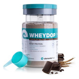 Suplemento Em Pó Elemento Puro Wheydop 3w (900g) Whey Protein Sabor Chocolate Maltado Em Pote De 900ml