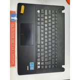 Carcasa Palmrest Touchpad Base Asus F451c Color Negro
