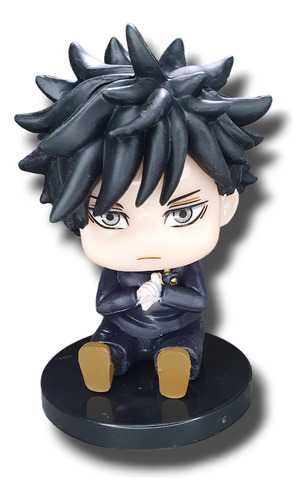 Megumi Fushiguro Figura Jujutsu Kaisen Gashapon Sentado