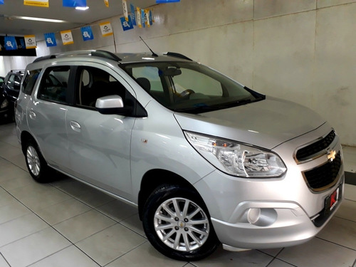 CHEVROLET SPIN LT 2014 PRATA 1.8 FLEX MECANICO COMPLETO