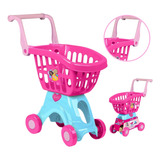 Carrinho De Compras Infantil Barbie Cheff Cotiplas 2493