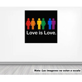 Vinil Sticker Pared 30 Cm. Lado Pride Modld0027