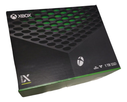 Caja Vacía Microsoft Xbox One X 1tb Ssd. Buen Estado -vacía-