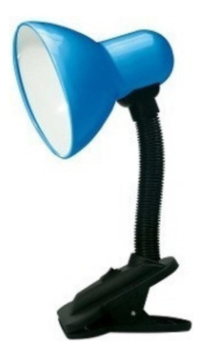 Lámpara De Mesa Clamp Blue 27 Cm