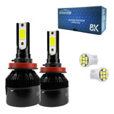 Kit Super Led Techone 8000k 12v 24v H1 H3 H4 H7 H8 H11 Hb4