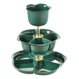 Plato De Verduras K Storage Con Colador, Taza Giratoria De P