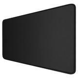 Mouse Pad Con Bordes Cosidos Impermeable Goma Natural Negro