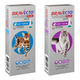 Combo Bravecto Plus Gatos: (1) 2,8 A 6,25 + (1) 6,25 A 12,5
