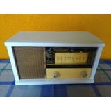 Radio De Bulbos Electronik Punto Blanco / 1958