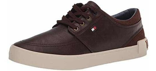 Tenis Tommy Hilfiger Rexin Dark Brown