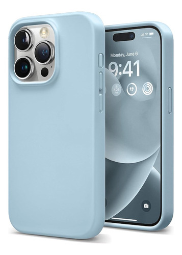 Estuche Funda  Silicona Liquida Suave Para iPhone 12 Pro Max