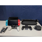  Consola Nintendo Switch Oled Accesorios Y Muchos Juegos!