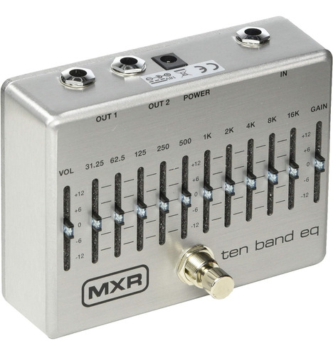 Pedal Mxr M108s Equalizador 10 Band Eq-10 Eq10