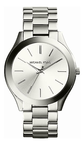 Michael Kors Mk3178, Reloj Mujer, Plata, Standard