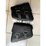 Par Mochilas Laterales Basculantes Moto Chopper Café Racer