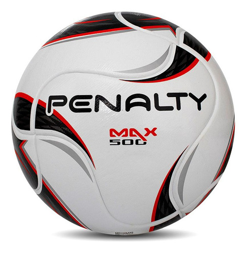 Bola De Futsal Max 500 Dt Xxii Branco/preto/vermelho Penalty