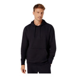 Blusão Masculino Com Capuz Hoodie Preto