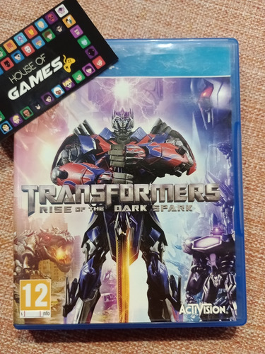 Transformers Rise Dark Spark Ps4 Mídia Física Usado 