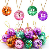 Bolas Espejo Colores 28pcs - Decoración Mini Disco Para