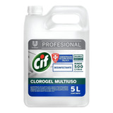 Cif Clorogel Desinfectante Multiuso X 5 Lts. Lavandina Gel