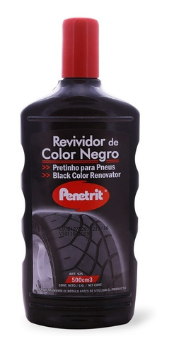 Revividor De Color Negro Penetrit Auto 500 Cm3