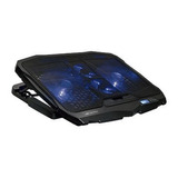 Cooler Pad Notebook Gamer 4 Fans C3tech Nbc-100bk Led Azul
