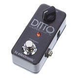 Tc Electronic Ditto Looper Pedal Guitarra Color Gris Oscuro