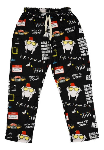 Pantalón Pijama Friends Pants Calidad Premium 3